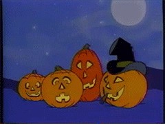 Tańczące dynie w Halloween